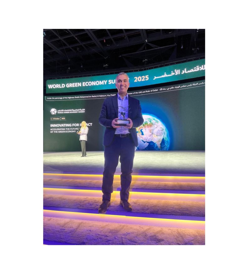 الجامعة الألمانية الأردنية تحصد جائزة التقدير الخاص من "جائزة الإمارات للطاقة" عن مشروع ابتكاري في كفاءة الطاقة